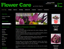 Tablet Screenshot of flowercare.info